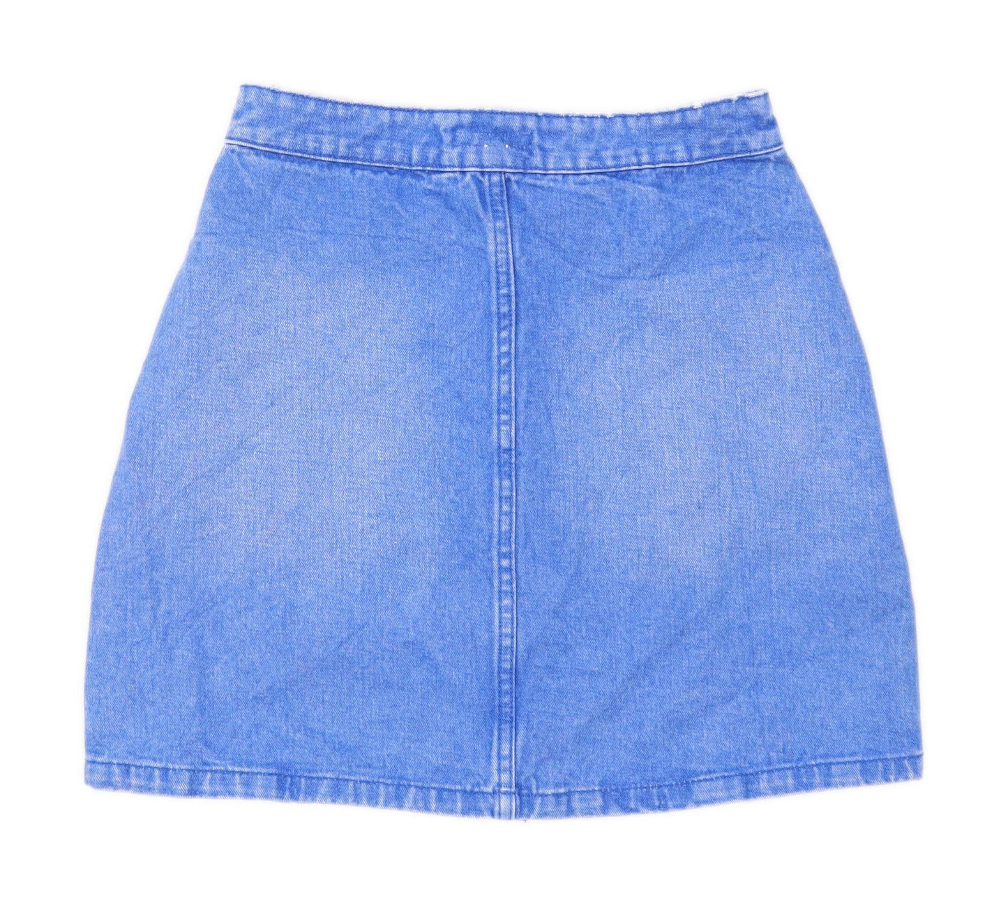 Denim Co Womens Size 8 Denim Blue Skirt (Regular)