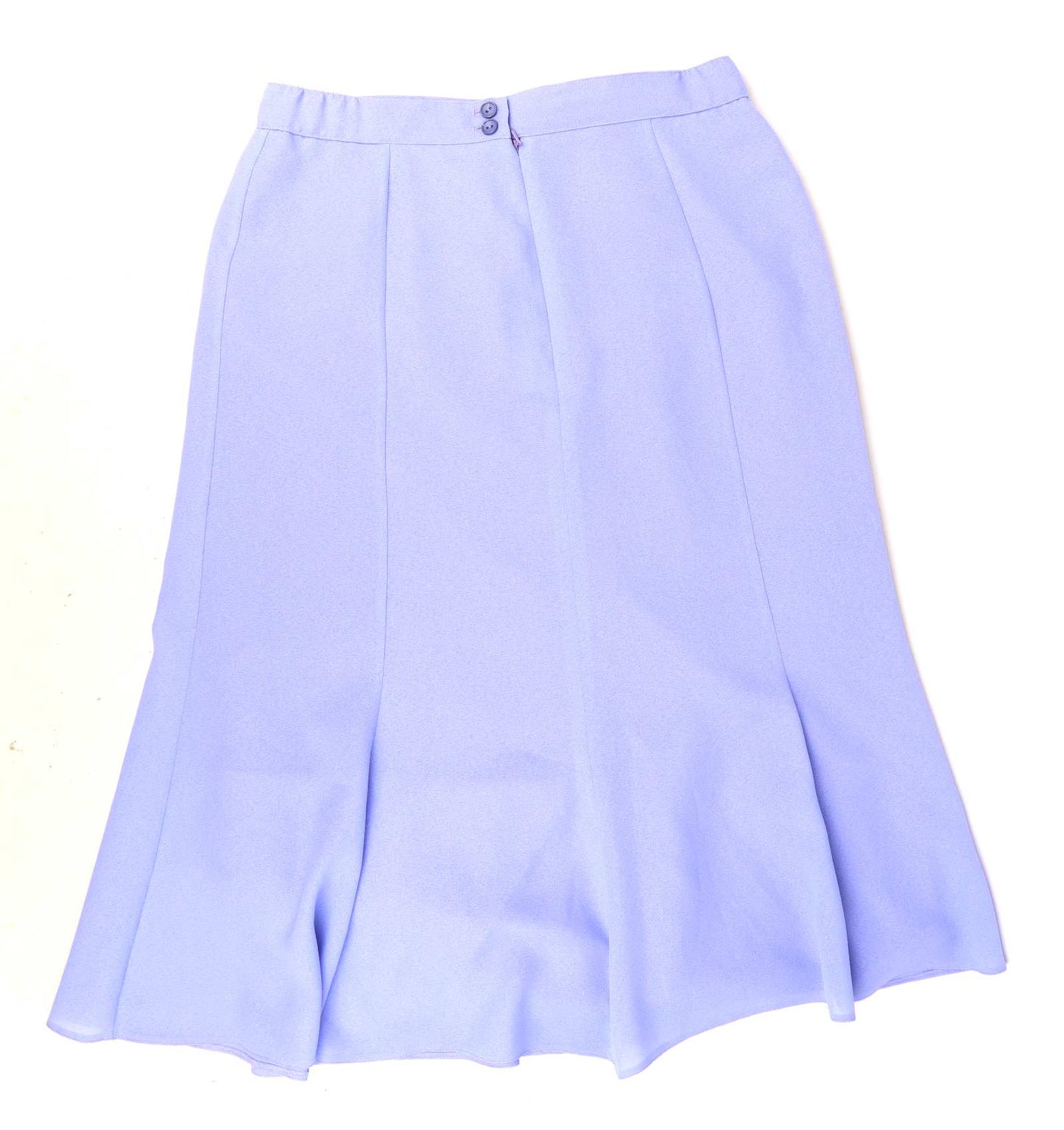 Preworn Womens Size 16 Purple Pleated Skirt (Regular)