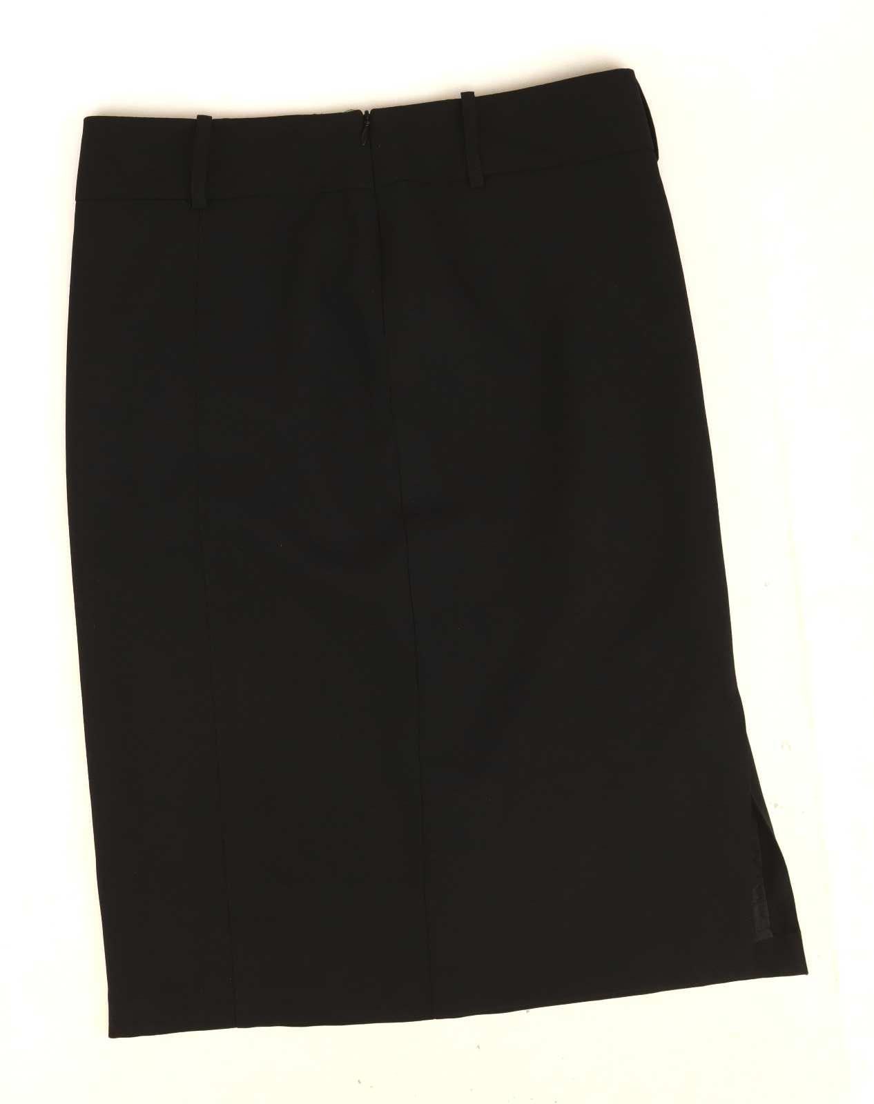George Womens Size 10 Black Pencil Skirt (Regular)