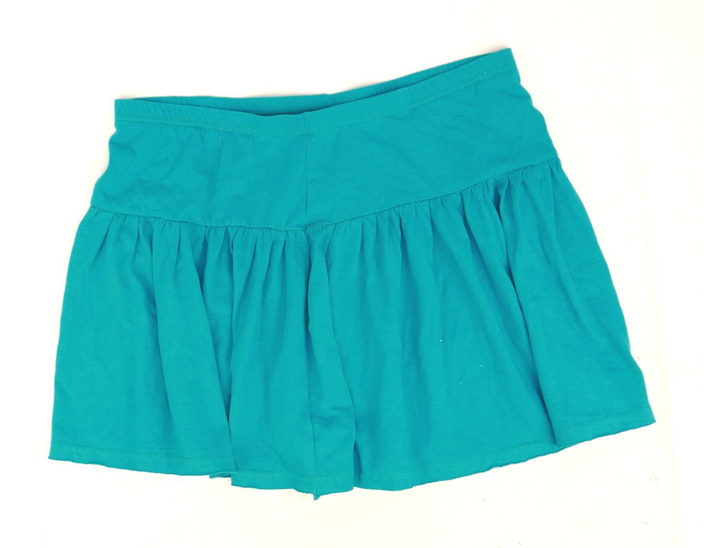Its A Beach Life Womens Size 14 Cotton Blue Elasticated Waist Skirt (Regular)