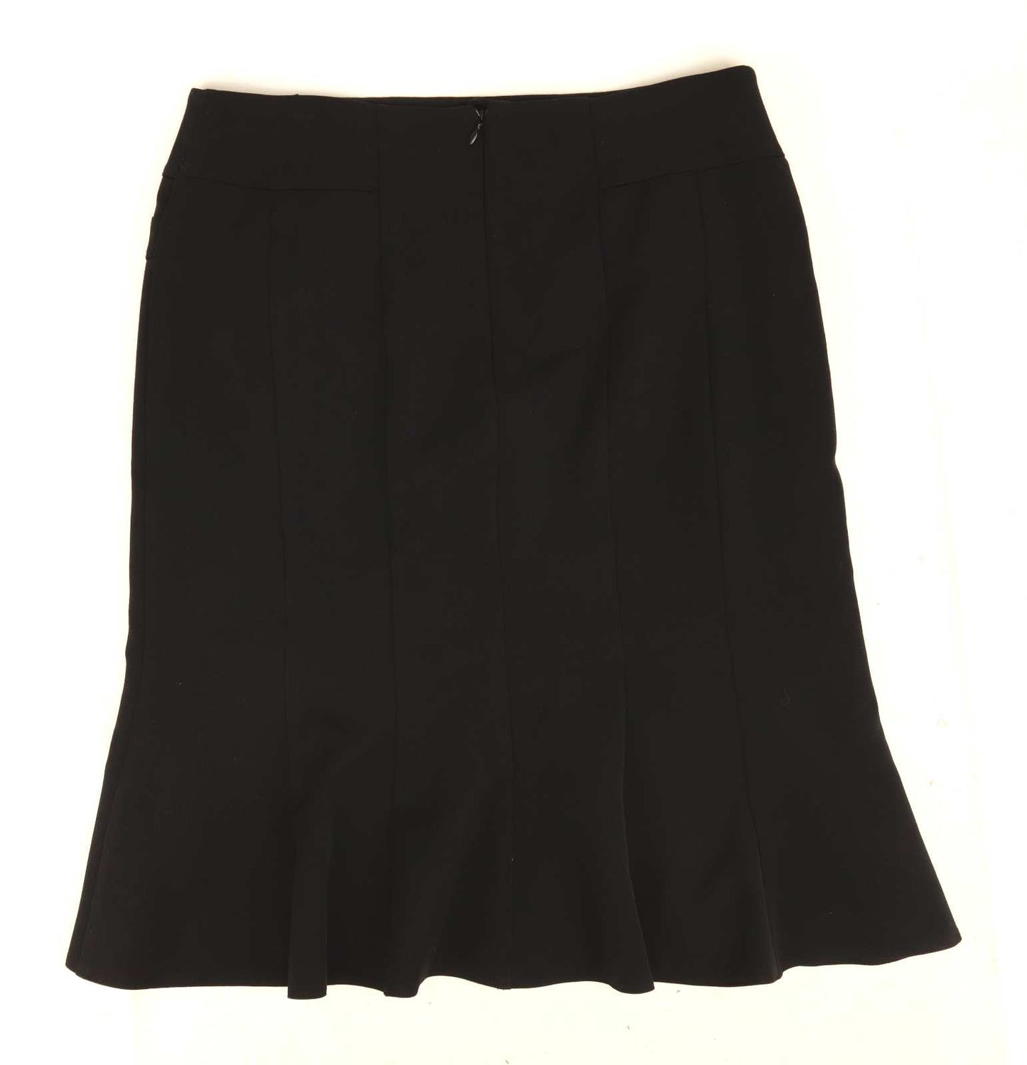 Pomodoro Womens Size 12 Black Skirt (Regular)