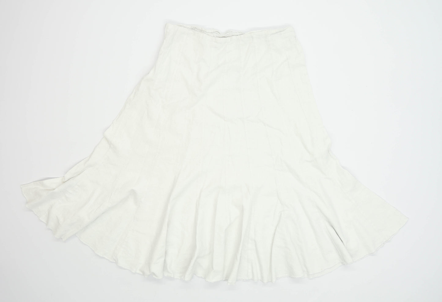 Atmosphere Womens Size 14 Cotton White Skirt (Regular)
