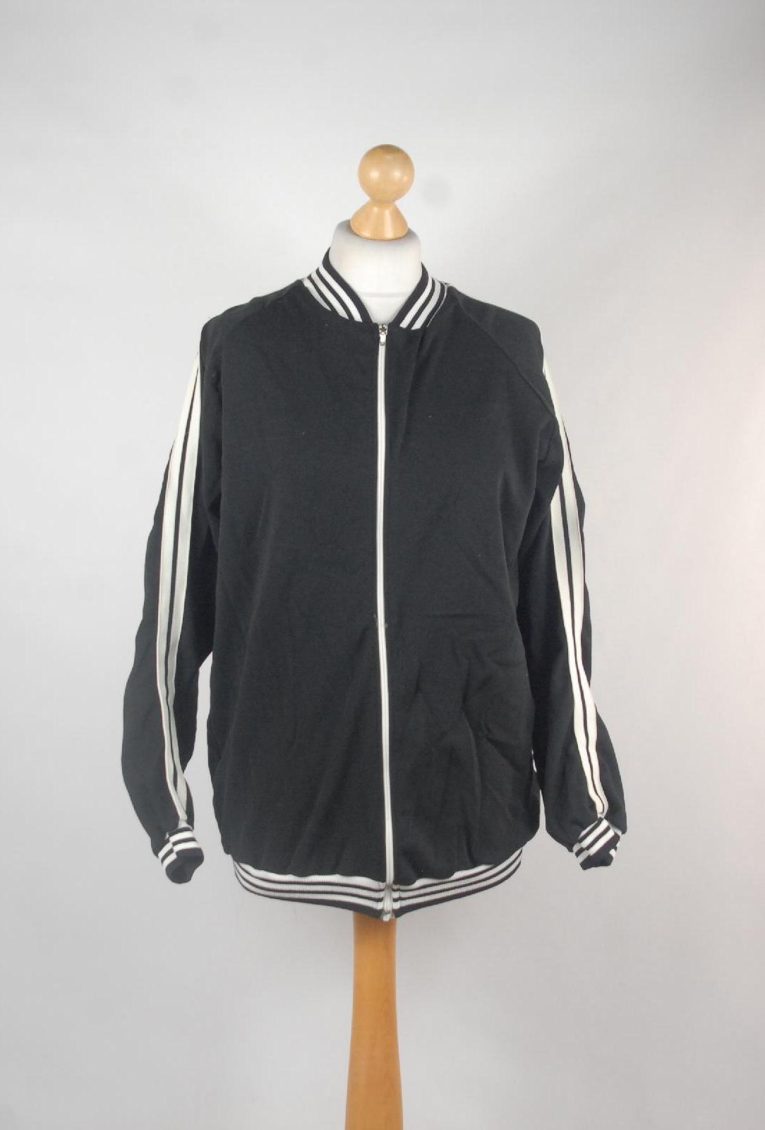 Lillywhites Black Womens Tracksuit Top Size L (Regular)