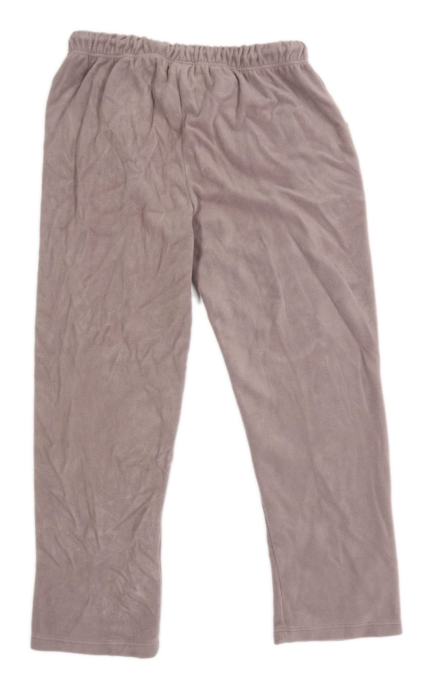Womens Damart Brown Fleece Sweatpants Size 18-20/L28