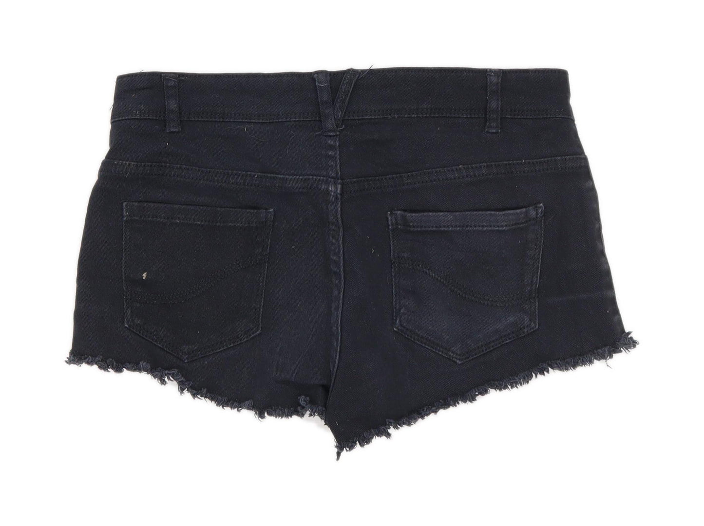 Womens Denim Co Black Denim Shorts Size 8/L1
