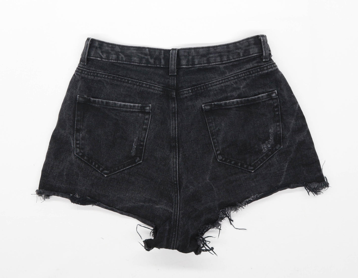 Womens Denim Co Black Denim Shorts Size 10/L1