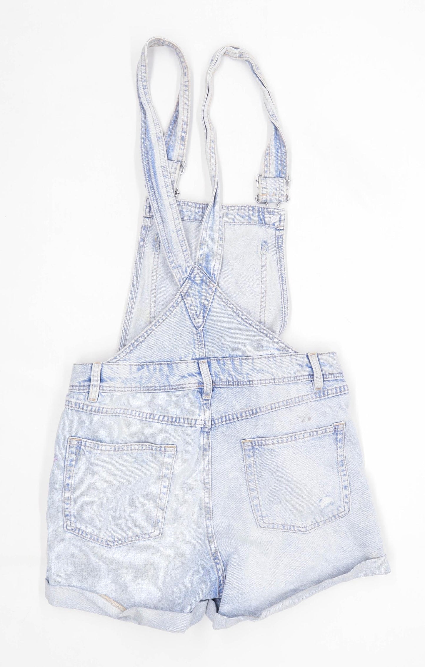 Womens Divided Blue Denim Shorts Size 8/L1