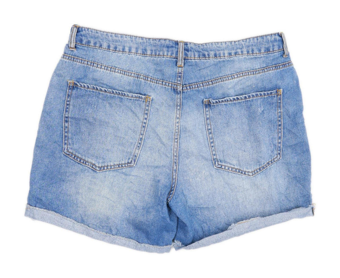 Womens Forever 21 Blue Denim Shorts Size W34/L5