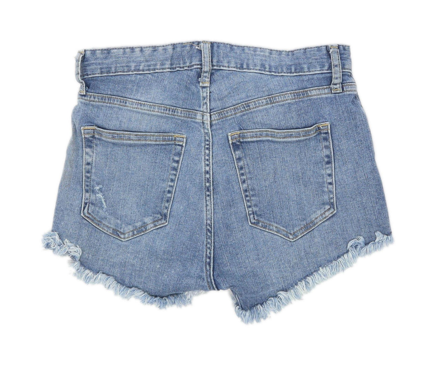 Womens H&M Blue Denim Shorts Size 6/L1