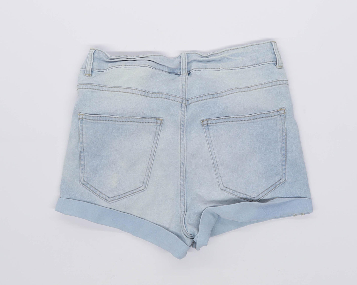 Womens H&M Blue Denim Shorts Size 12/L1