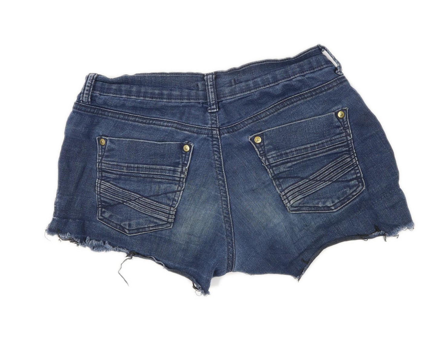 Womens Dorothy Perkins Blue Denim Shorts Size 8/L3