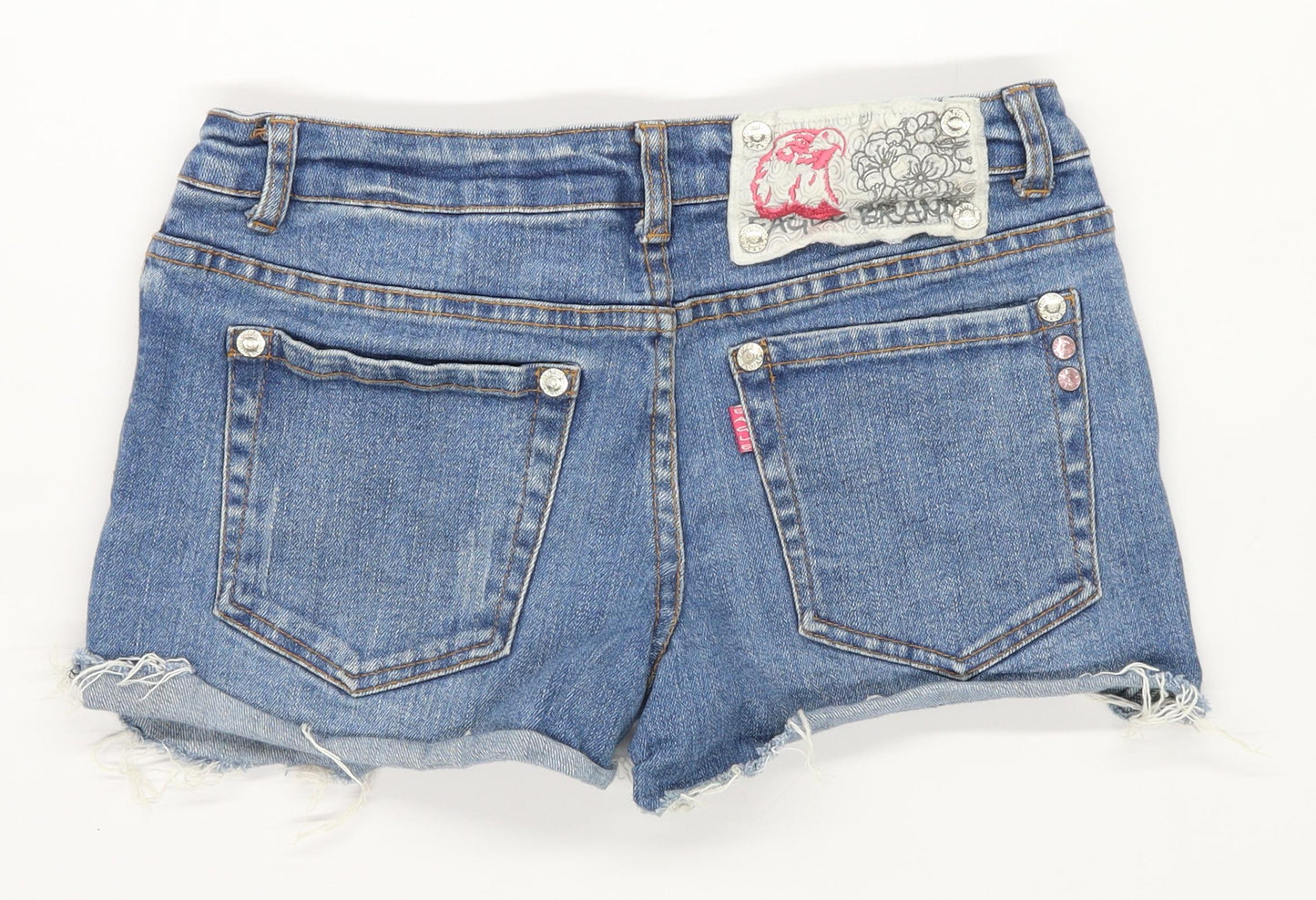 Womens Eagle Blue Denim Shorts Size W28/L3