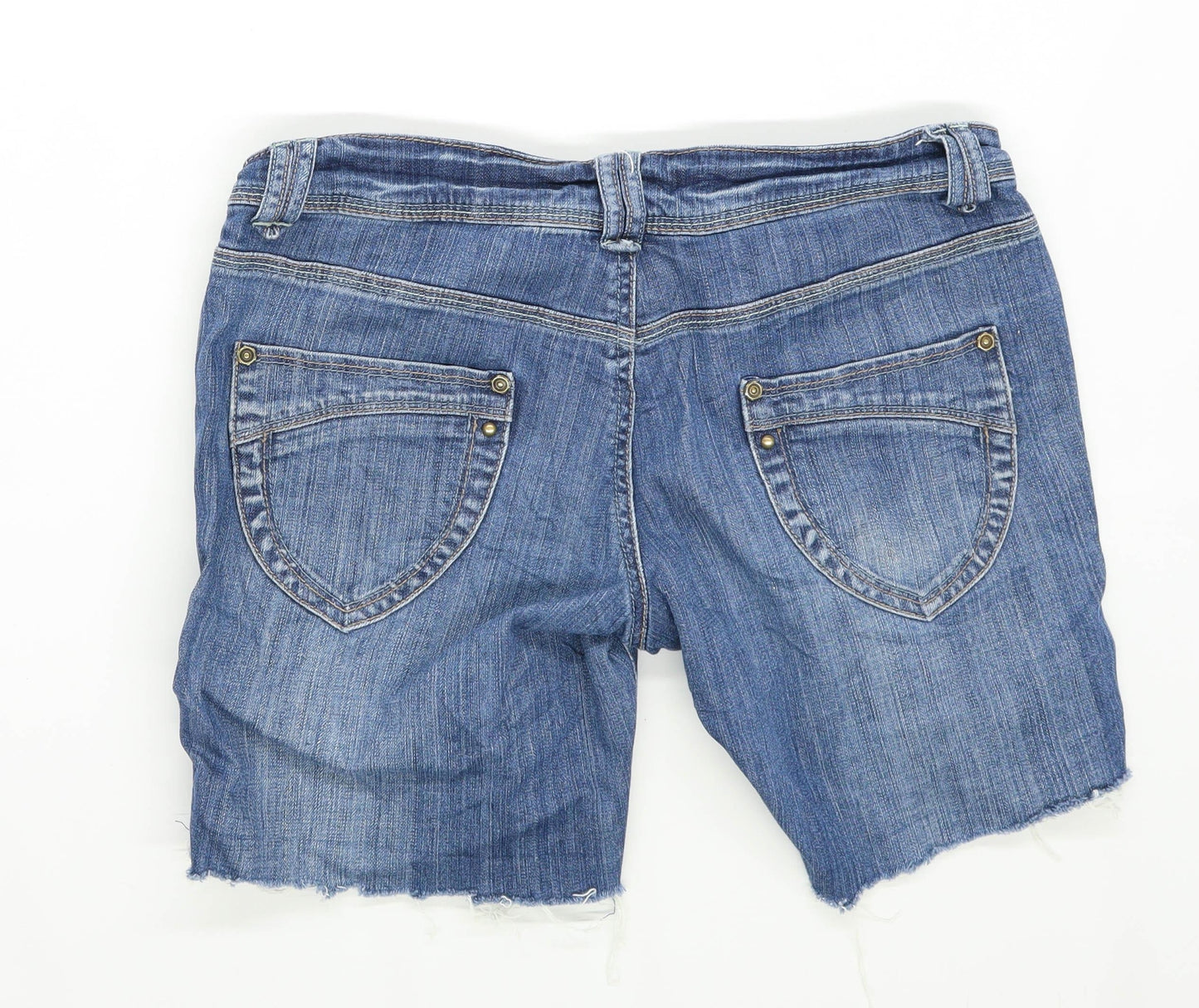 Womens Dorothy Perkins Blue Denim Shorts Size 10/L7