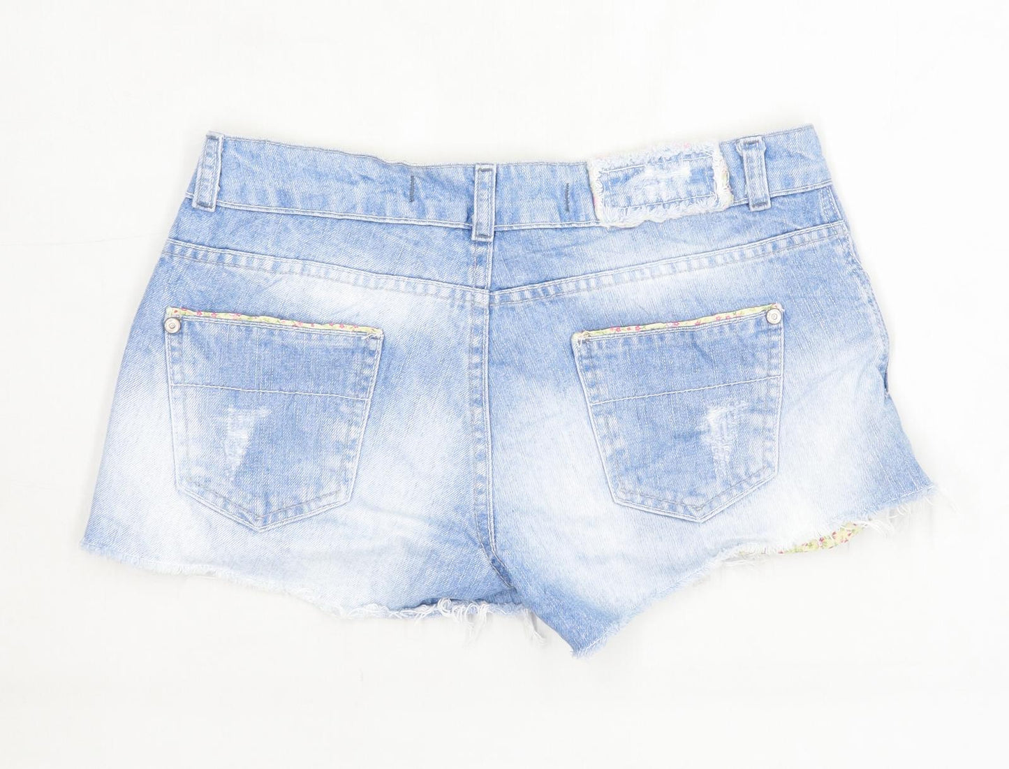 Womens Clock House Blue Denim Shorts Size W30/L3