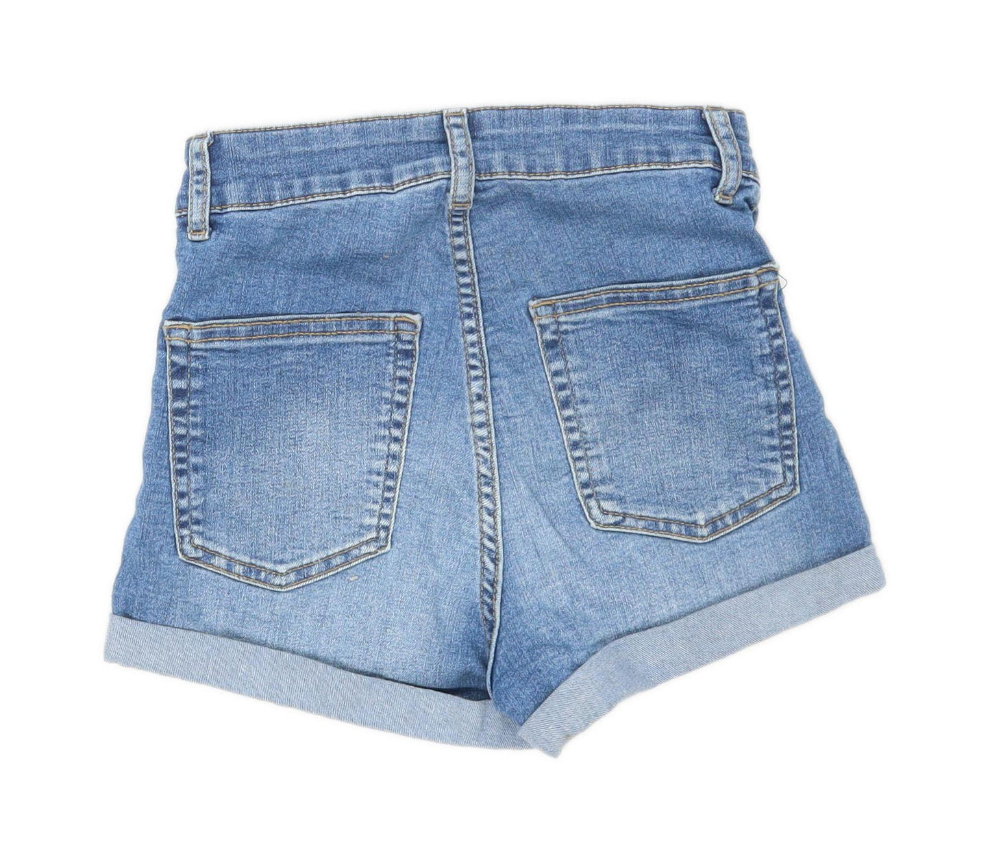 Womens Divided Blue Denim Shorts Size 6/L1