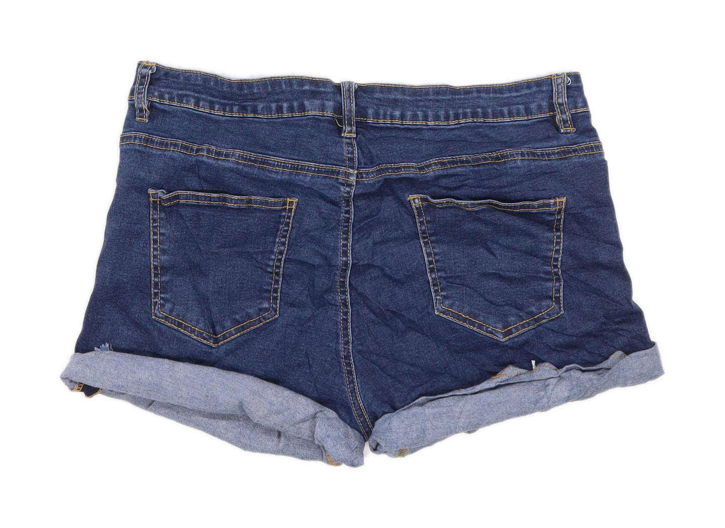Womens Denim Co Blue Size 12/L4 Denim Shorts
