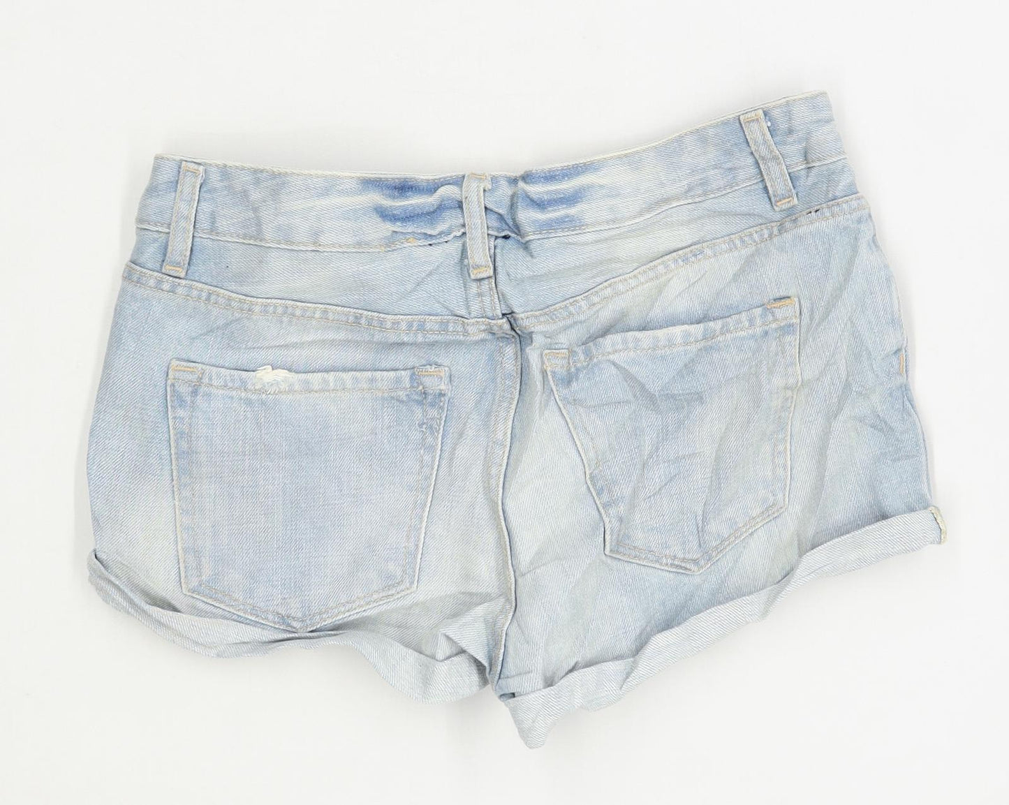 Womens Divided Blue Denim Shorts Size 6/L2