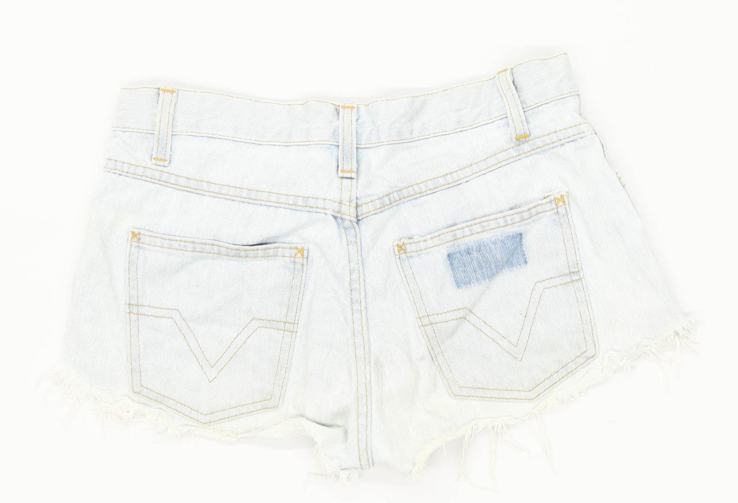 Womens Crocker Blue Denim Shorts Size W29/L1