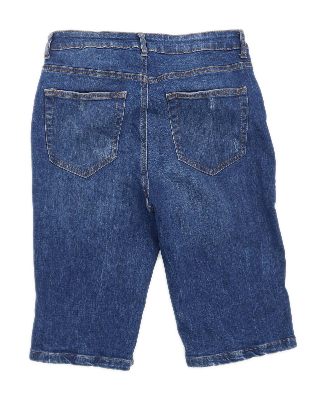 Womens Denim Co Blue Denim Shorts Size 12/L11