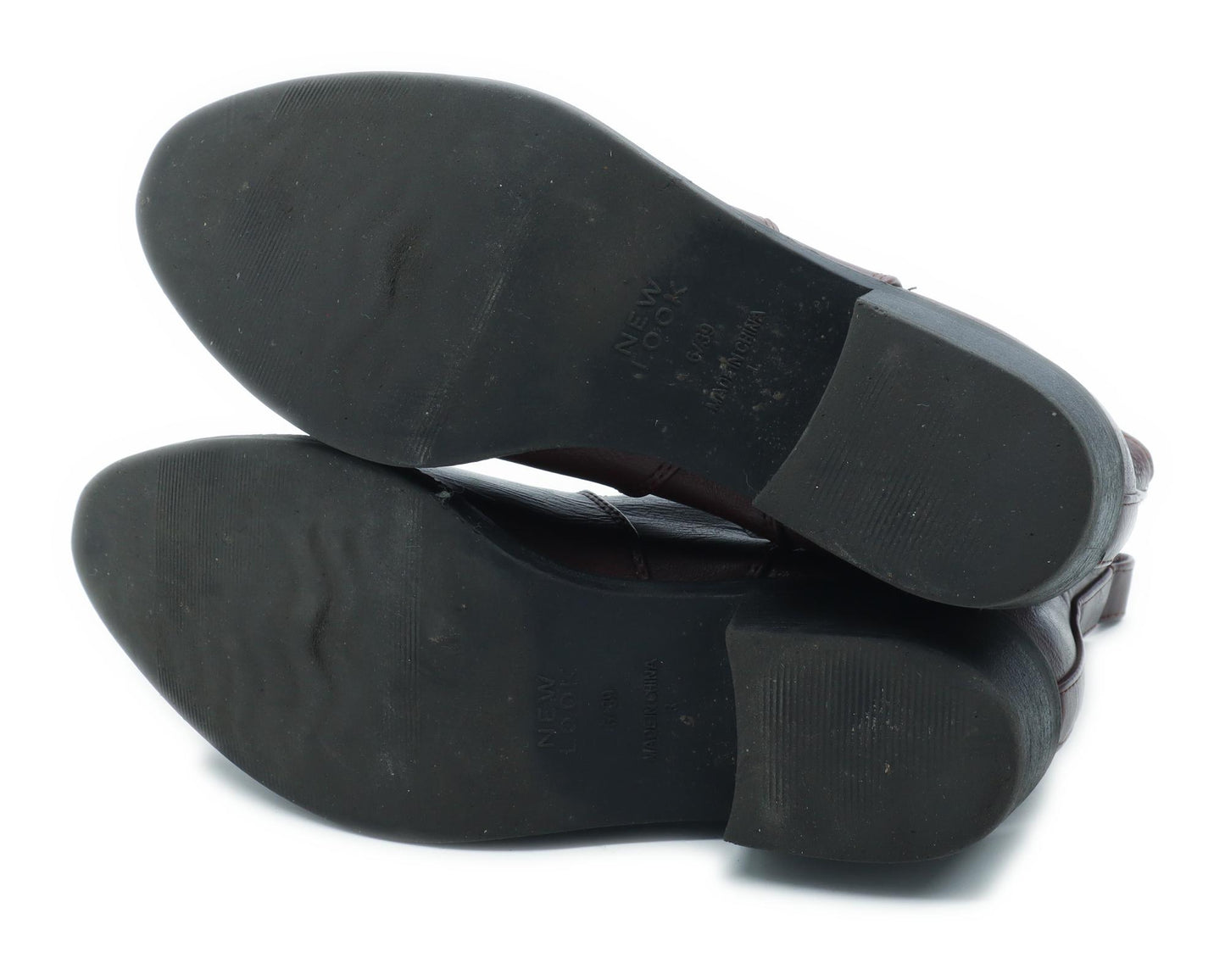 New Look Womens UK Size 6 Purple Chelsea Boots