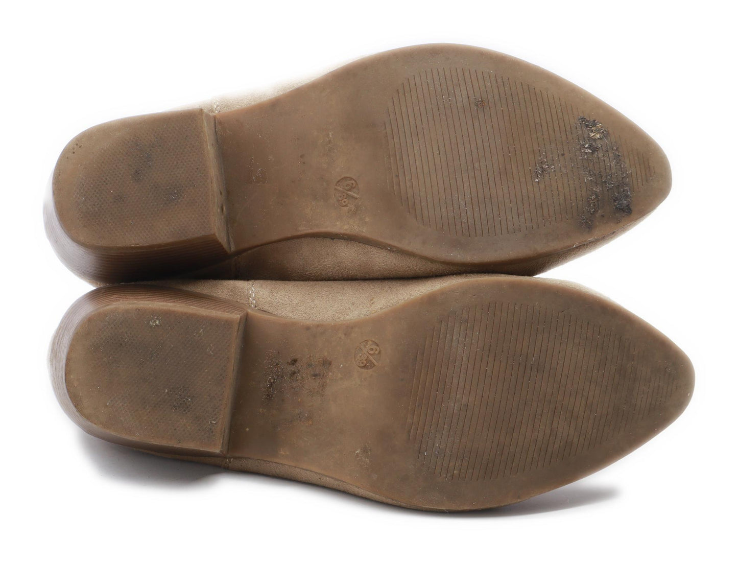 New Look Womens UK Size 6 Brown Suede Chelsea Boots