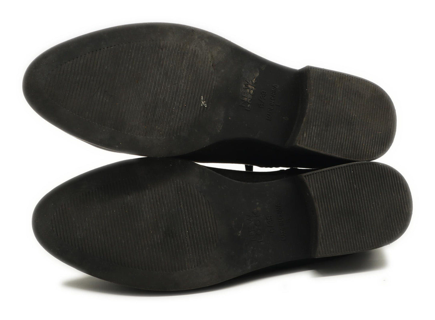 New Look Womens UK Size 6 Black Chelsea Boots