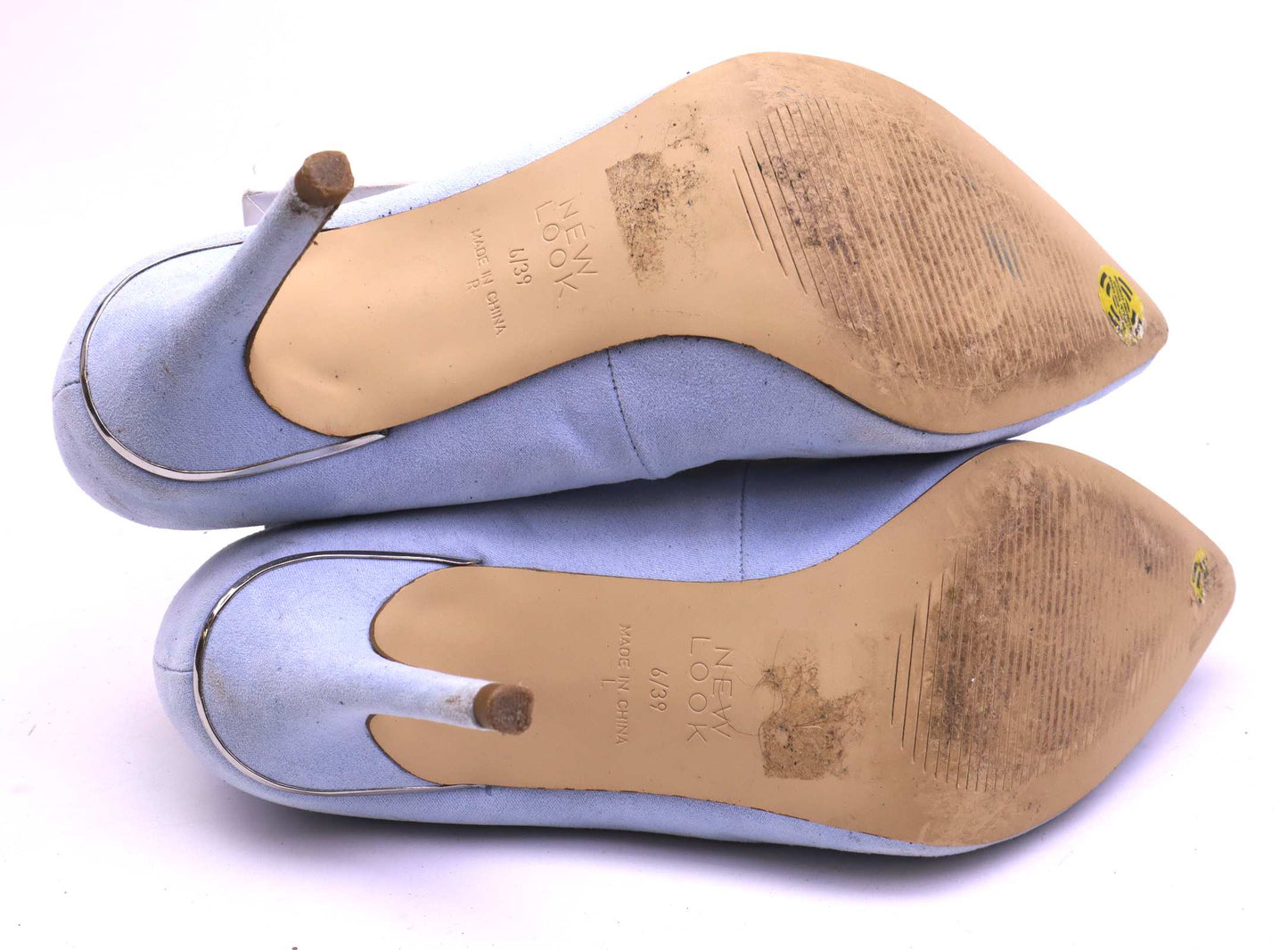 New Look Womens UK Size 6 Blue Court Shoes