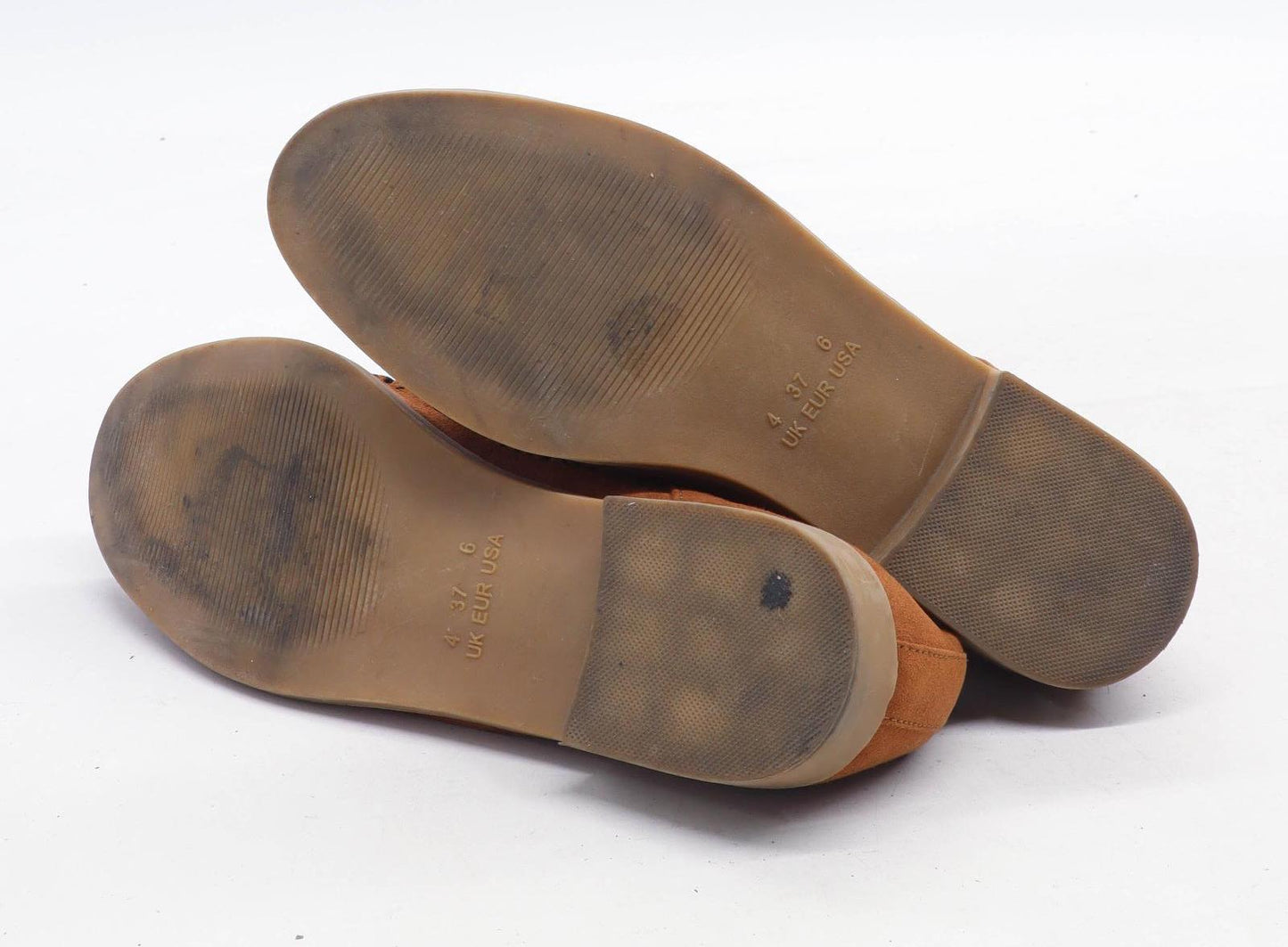 Primark Womens UK Size 4 Brown Brogues