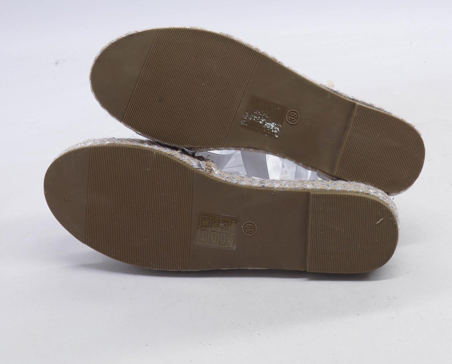 W S Shoes Womens EU Size 39 Silver Sandals