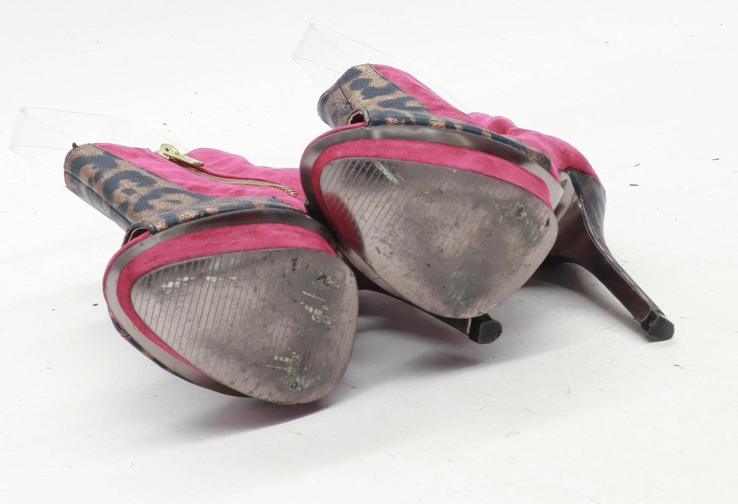 Next Womens UK Size 3 Pink Platform Boots