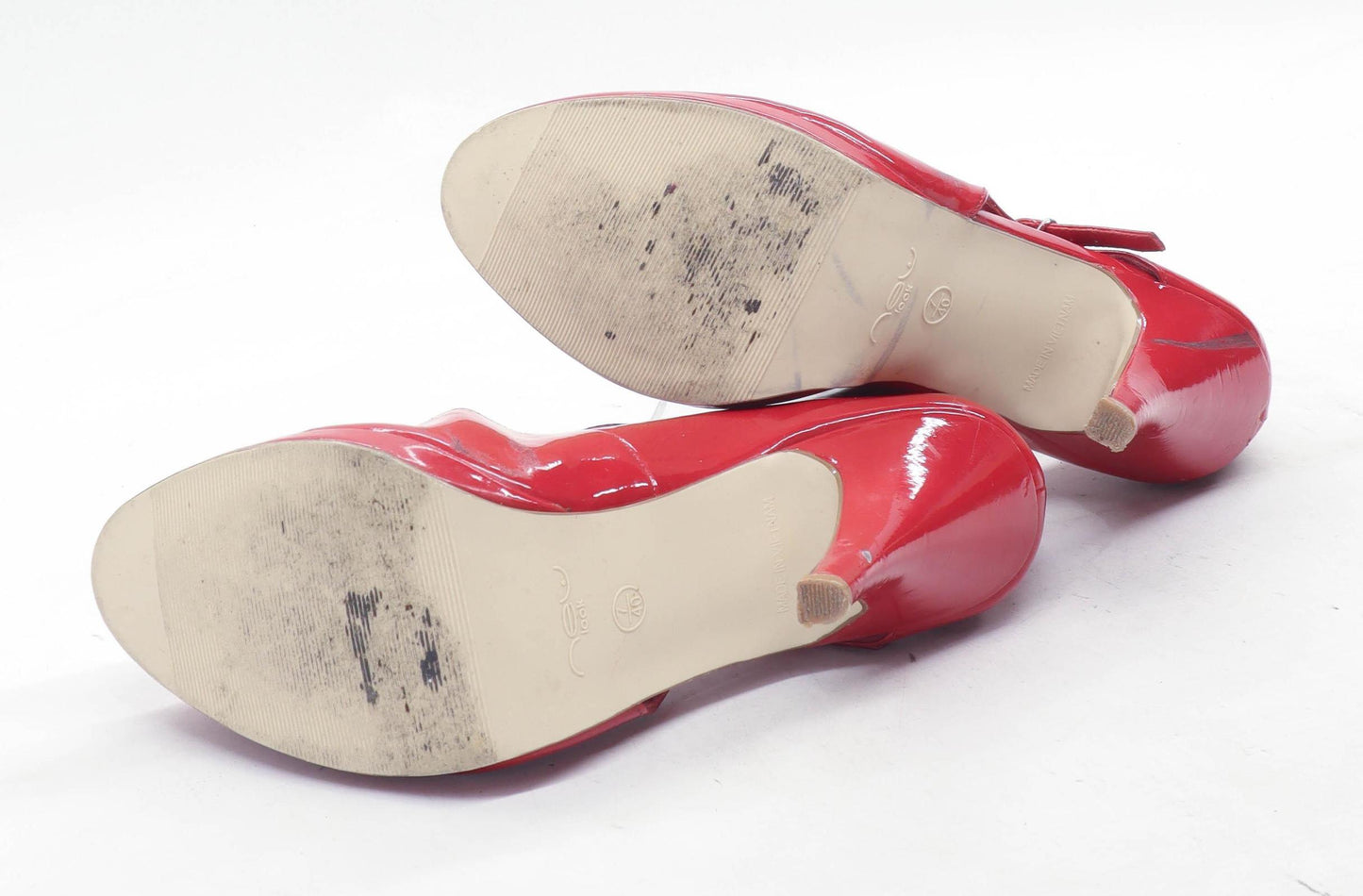 New Look Womens UK Size 7 Red Heels