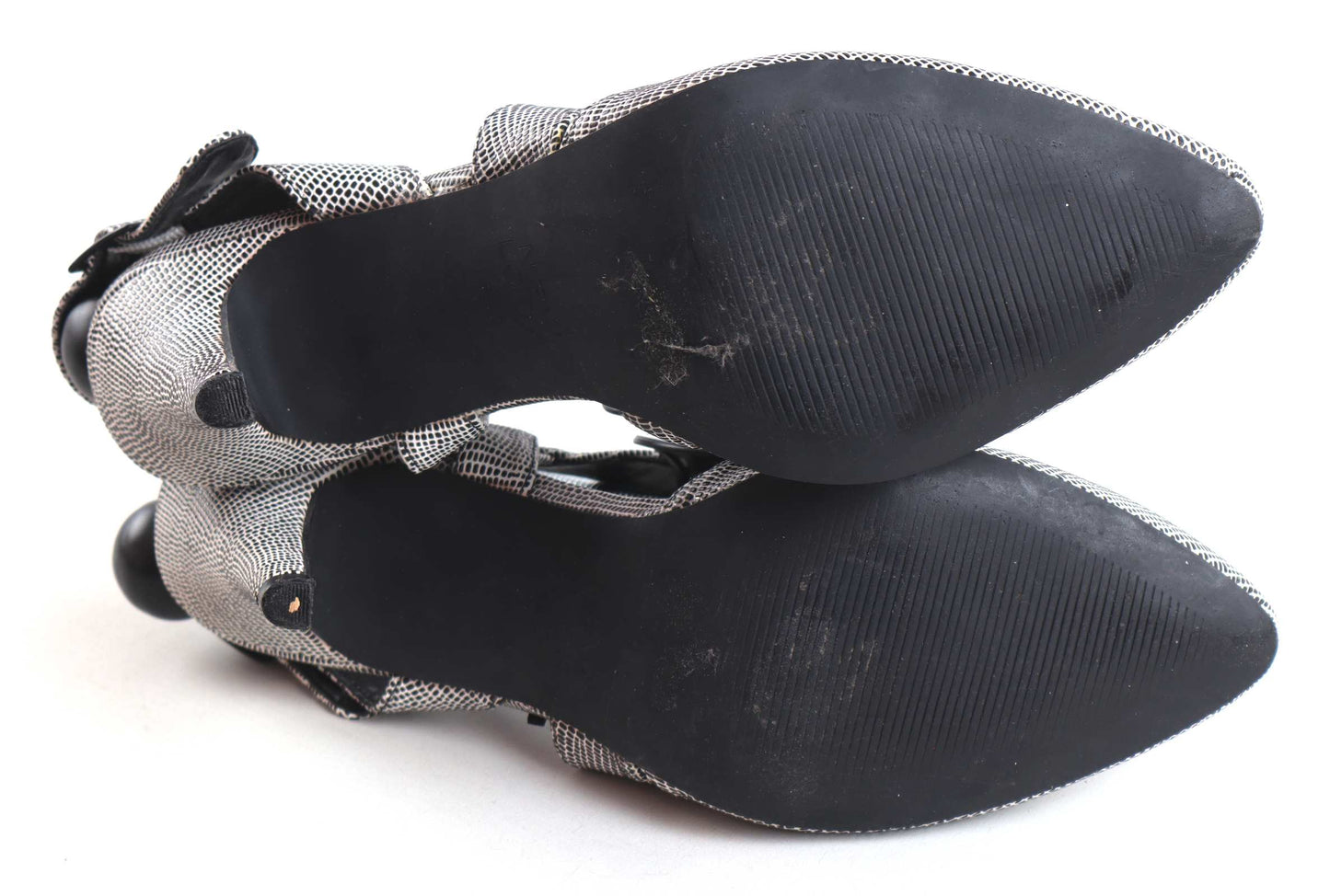 New Look Womens UK Size 7 Grey Slingbacks