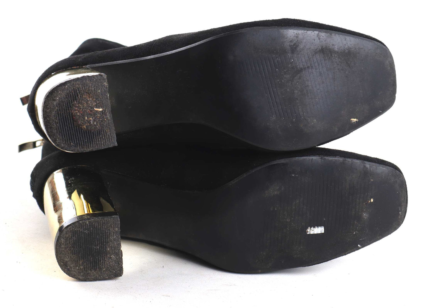 New Look Womens UK Size 6 Black Ankle Boots