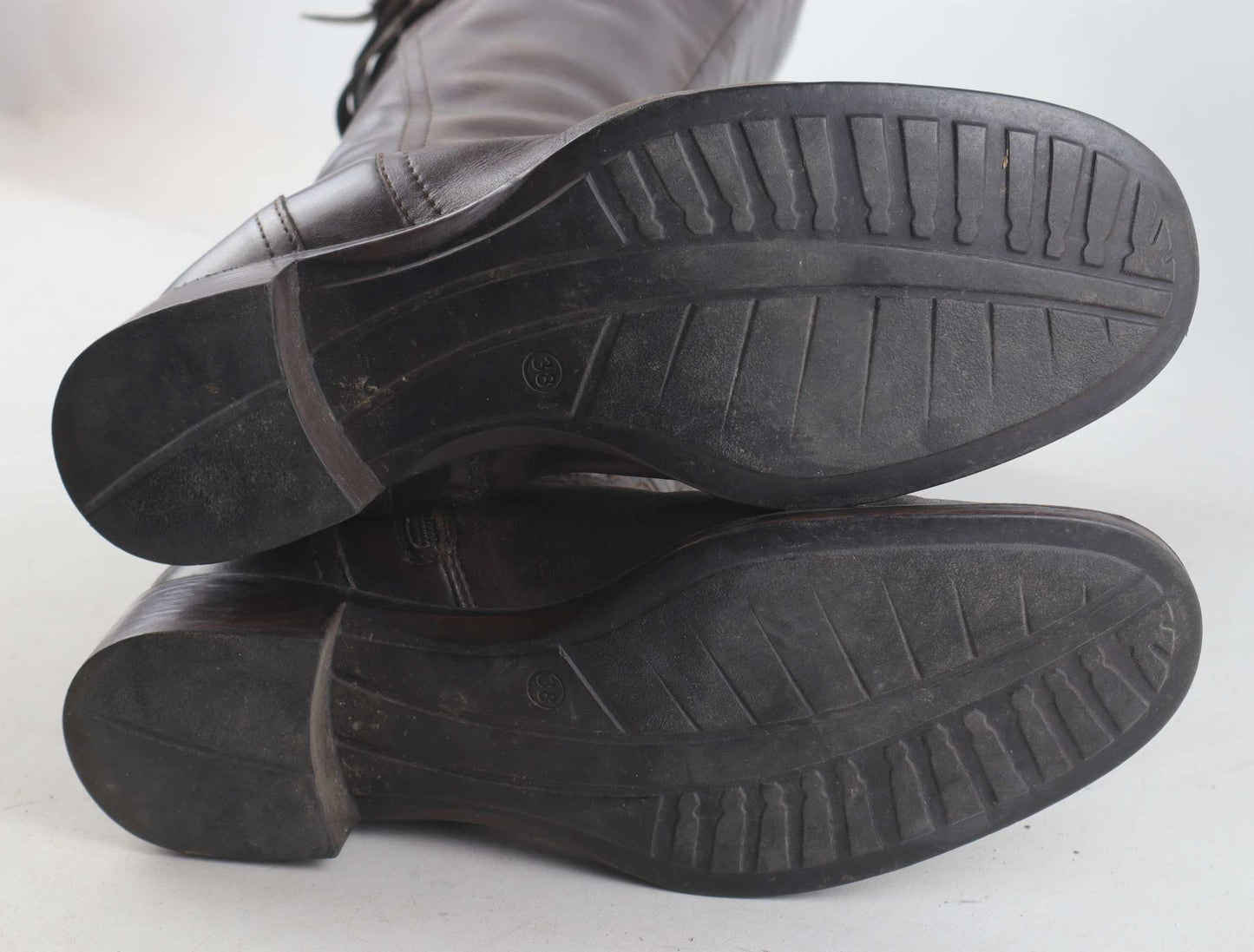 Cara London Womens EU Size 38 Brown Leather Riding Boots