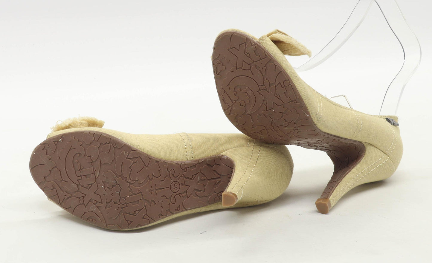 XTI Womens EU Size 36 Beige Heels