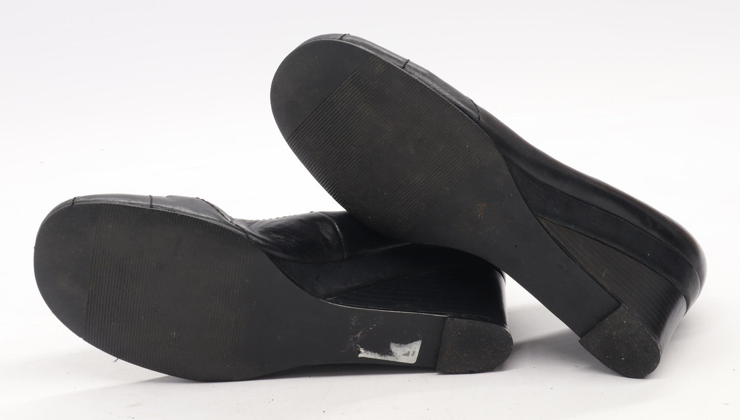 New Look Womens UK Size 7 Black Heels