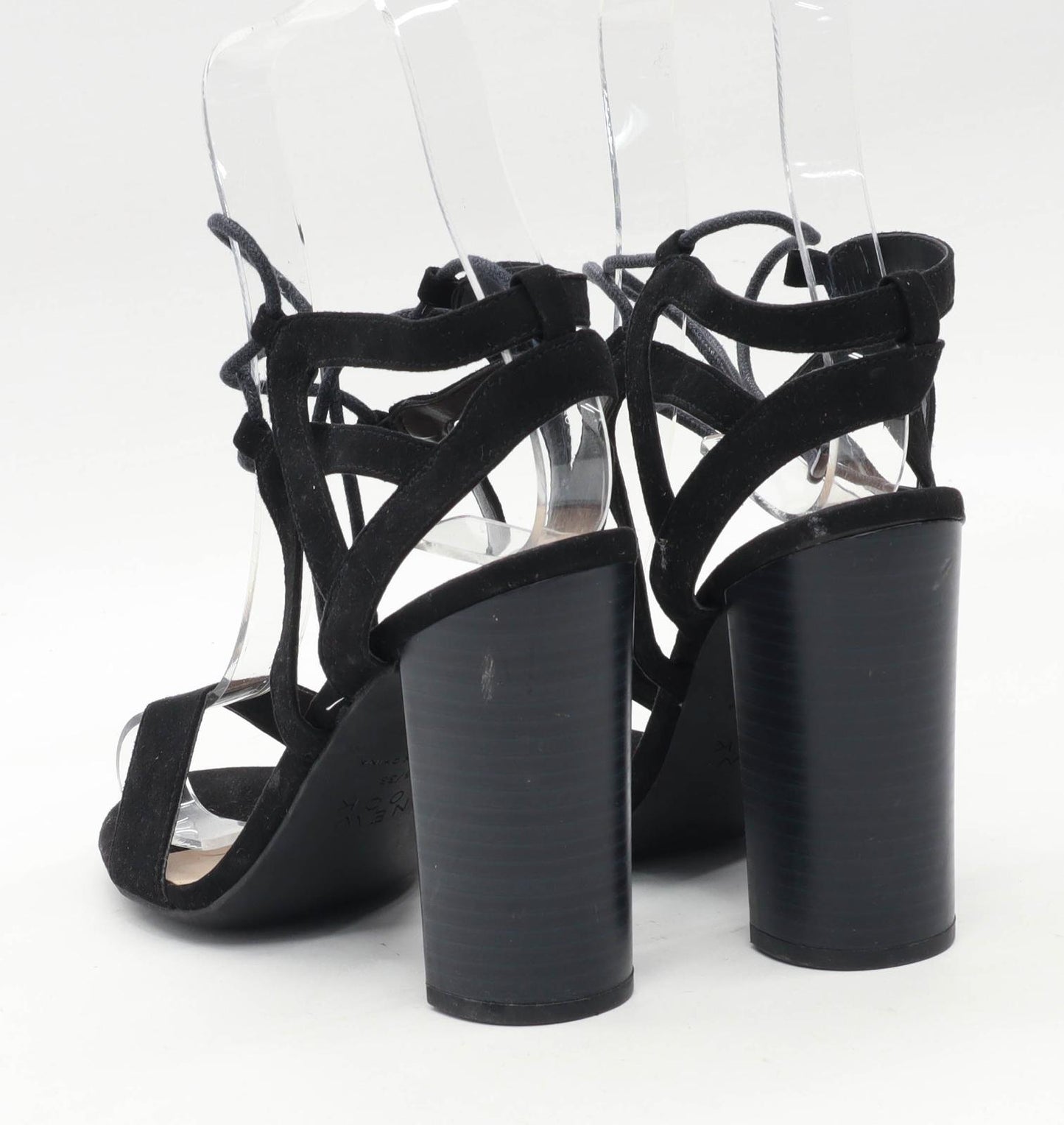 New Look Womens UK Size 6 Black Sandals