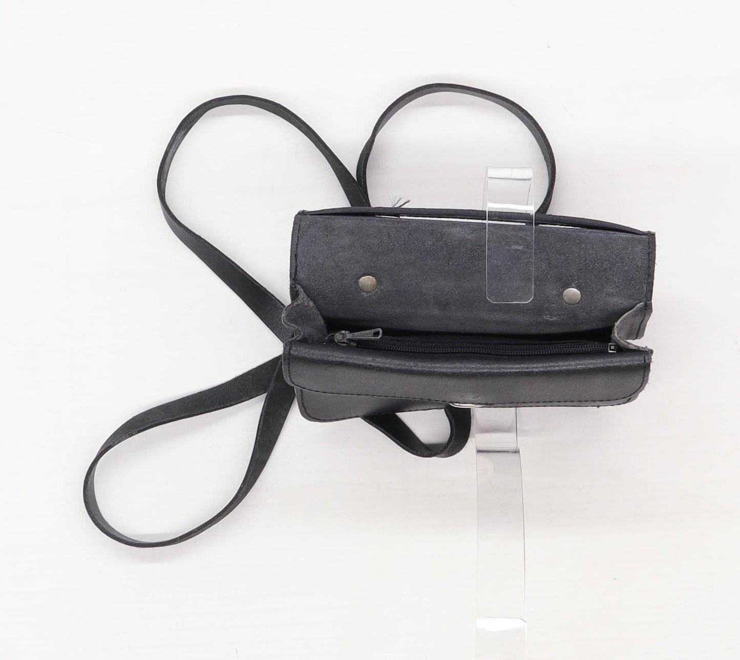 Amiiet Black Synthetic Womens Crossbody Bag