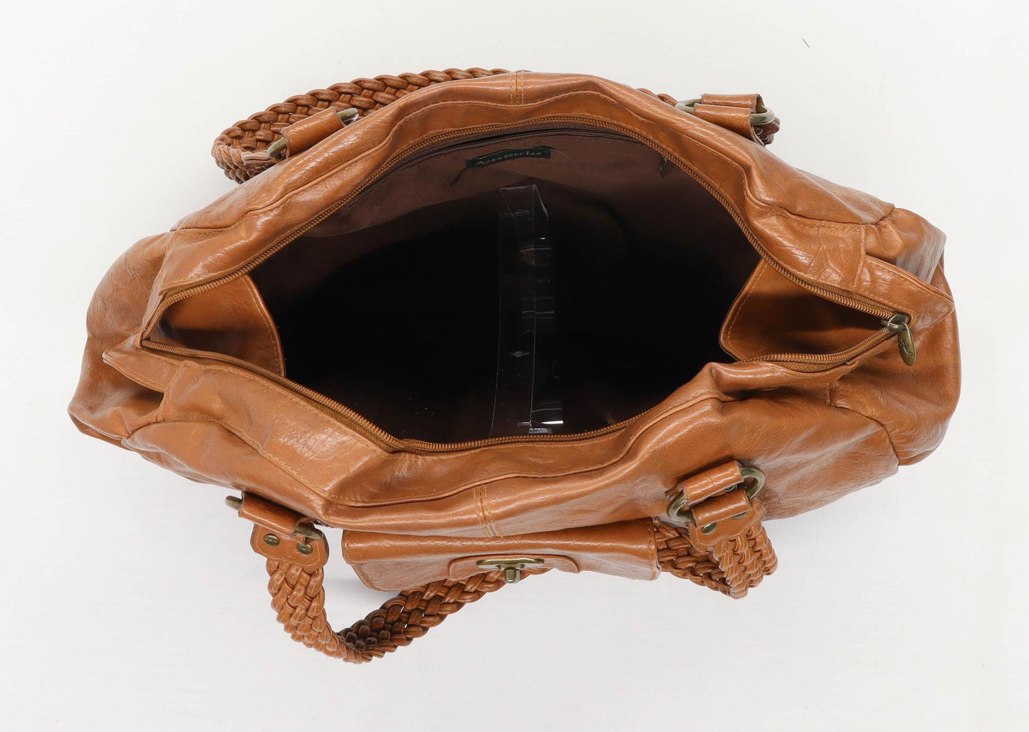 Accessorize Brown Synthetic Womens Shoulder Bag