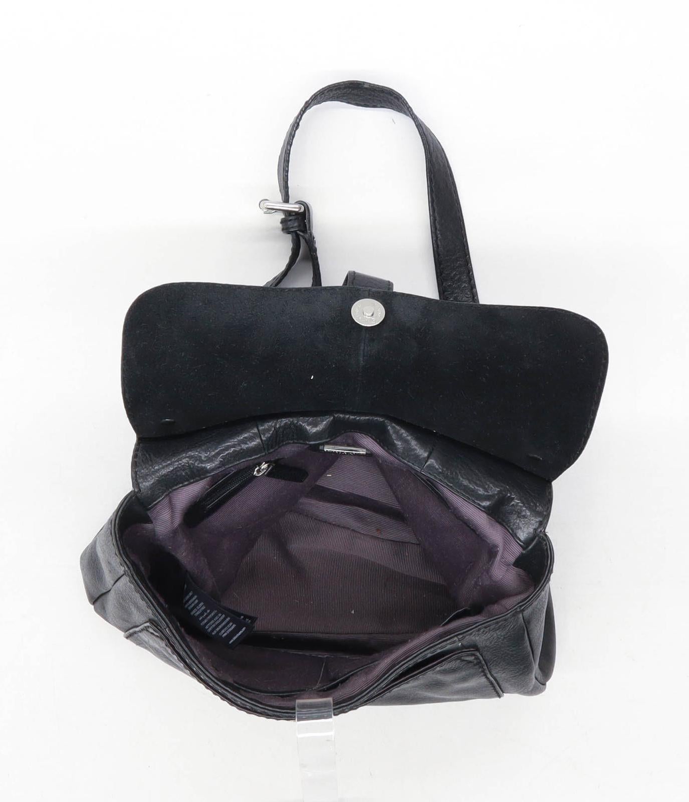 Bailey & Quinn Black Leather Womens Shoulder Bag