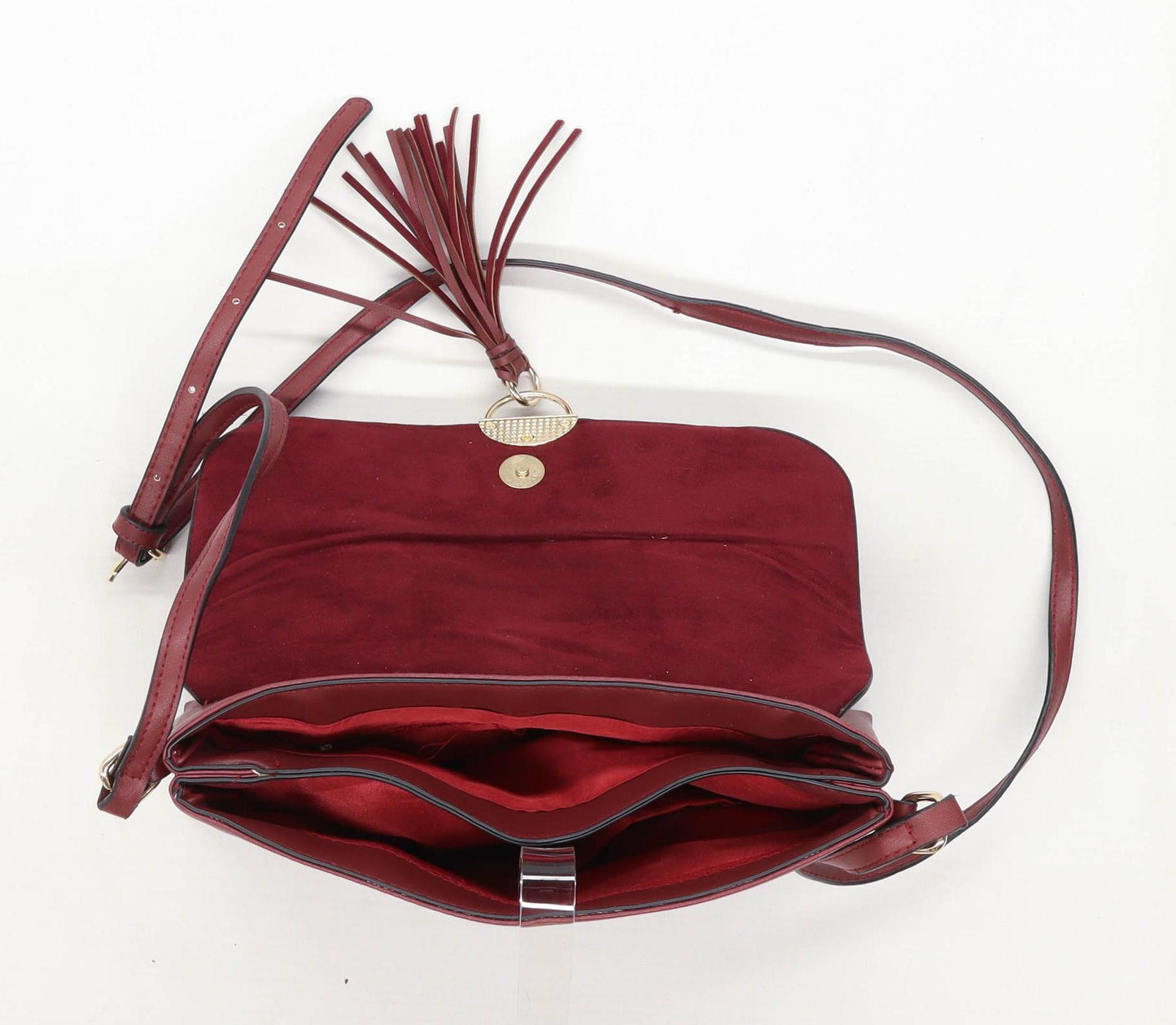 Gabriella Vicenza Red Womens Crossbody Bag