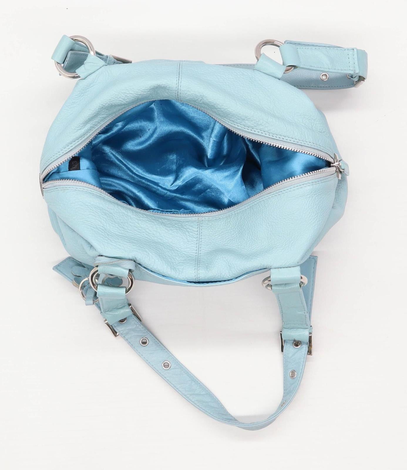 Joshua Taylor Blue Synthetic Womens Handbag