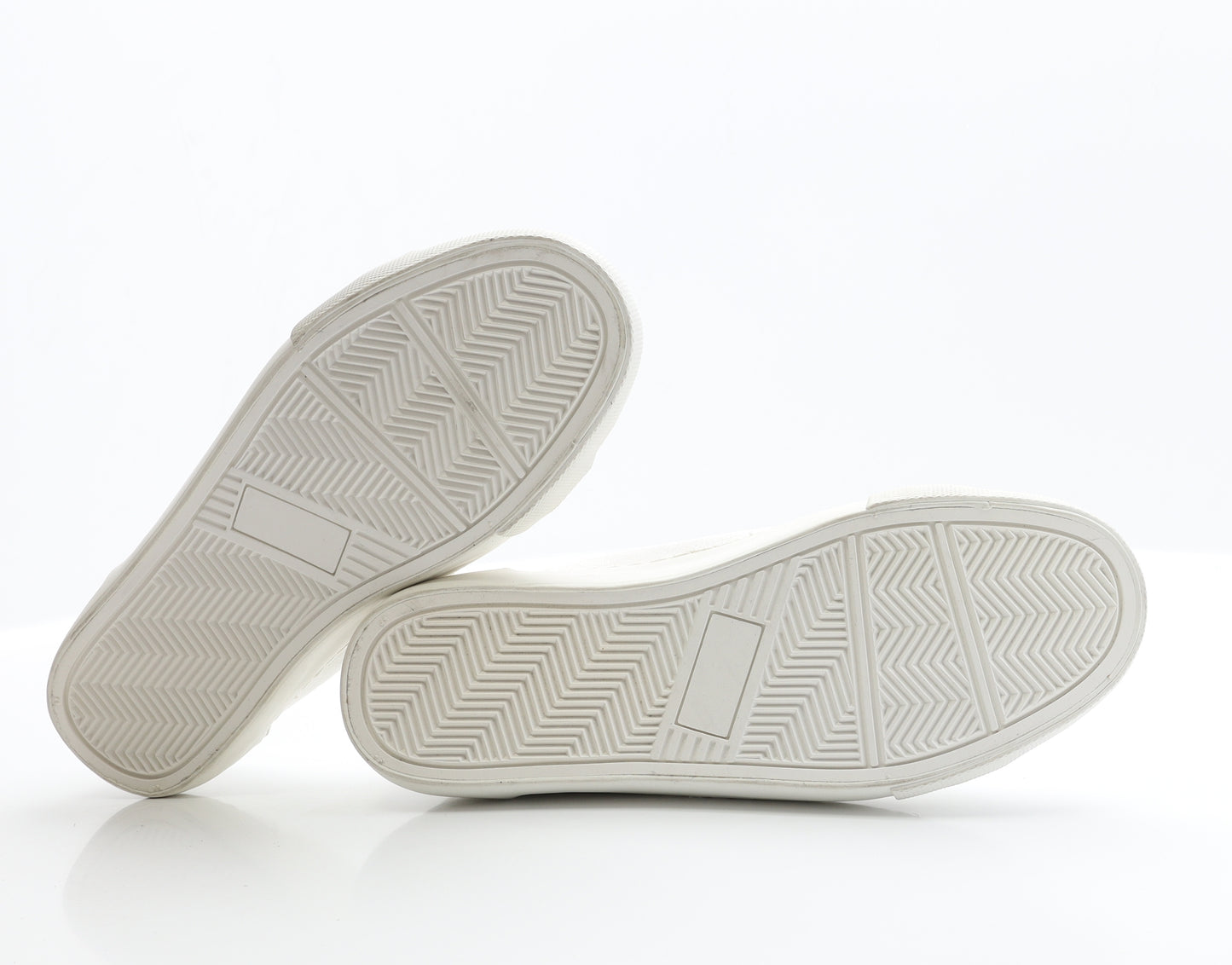 ASOS Mens White Polyester Trainer Casual 7