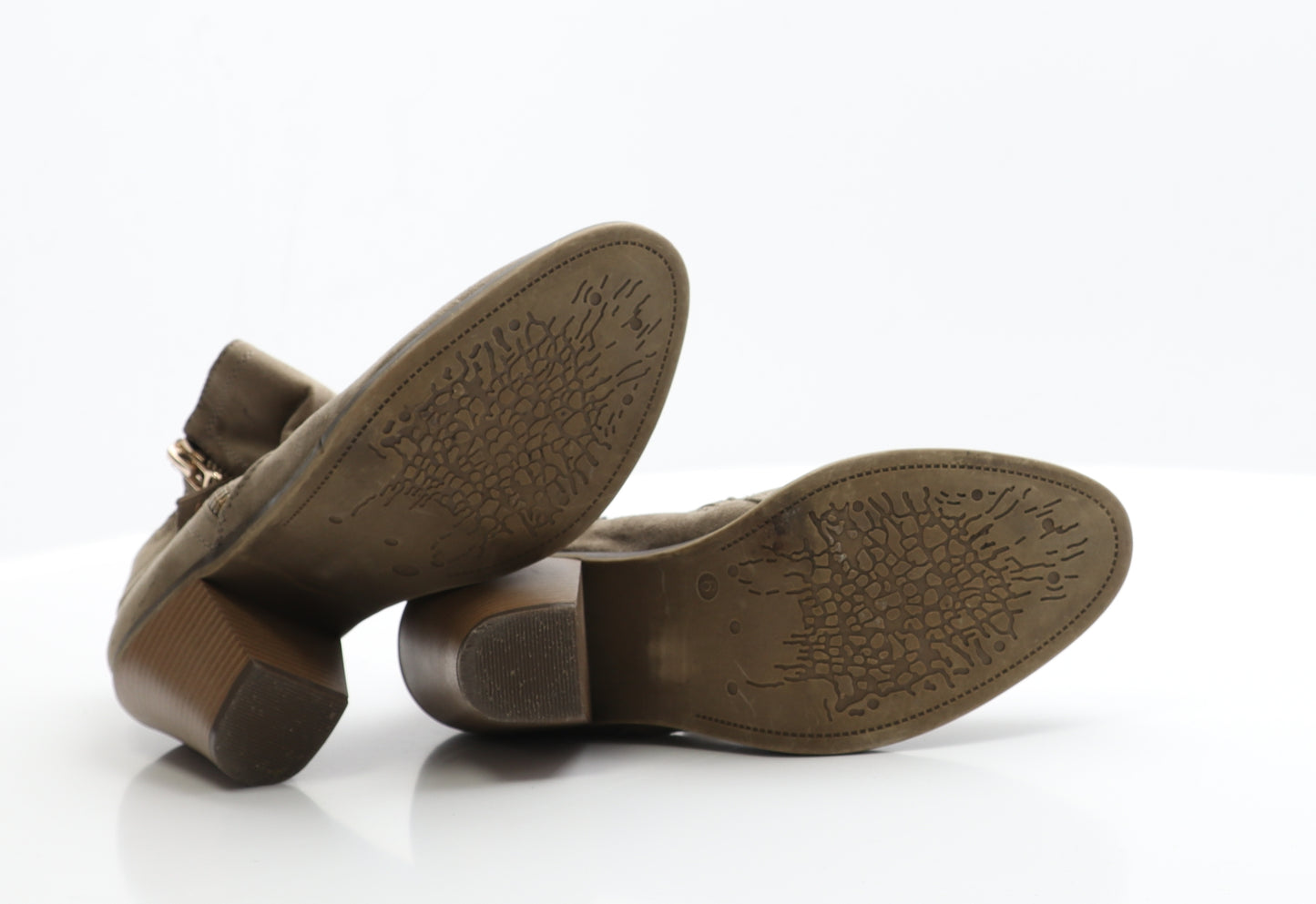 George Womens Brown Suede Cowboy Boot 6 EUR 39