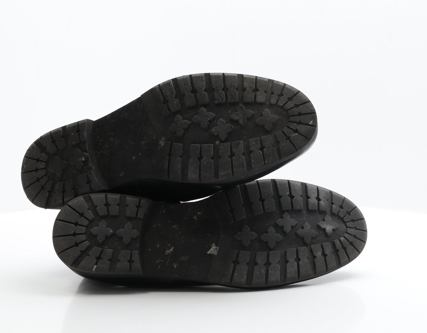 Beckett Mens Black Faux Leather Chelsea Boot UK 11 11