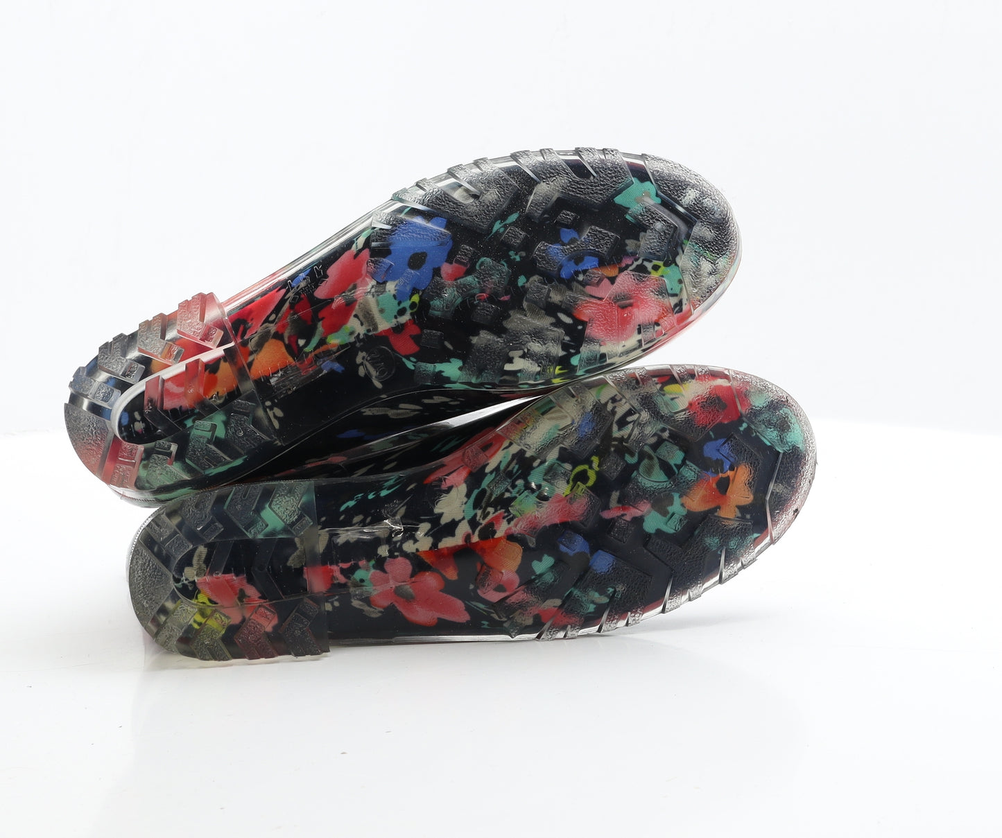 Pavers Womens Multicoloured Floral Rubber Wellies Boot UK 7 40