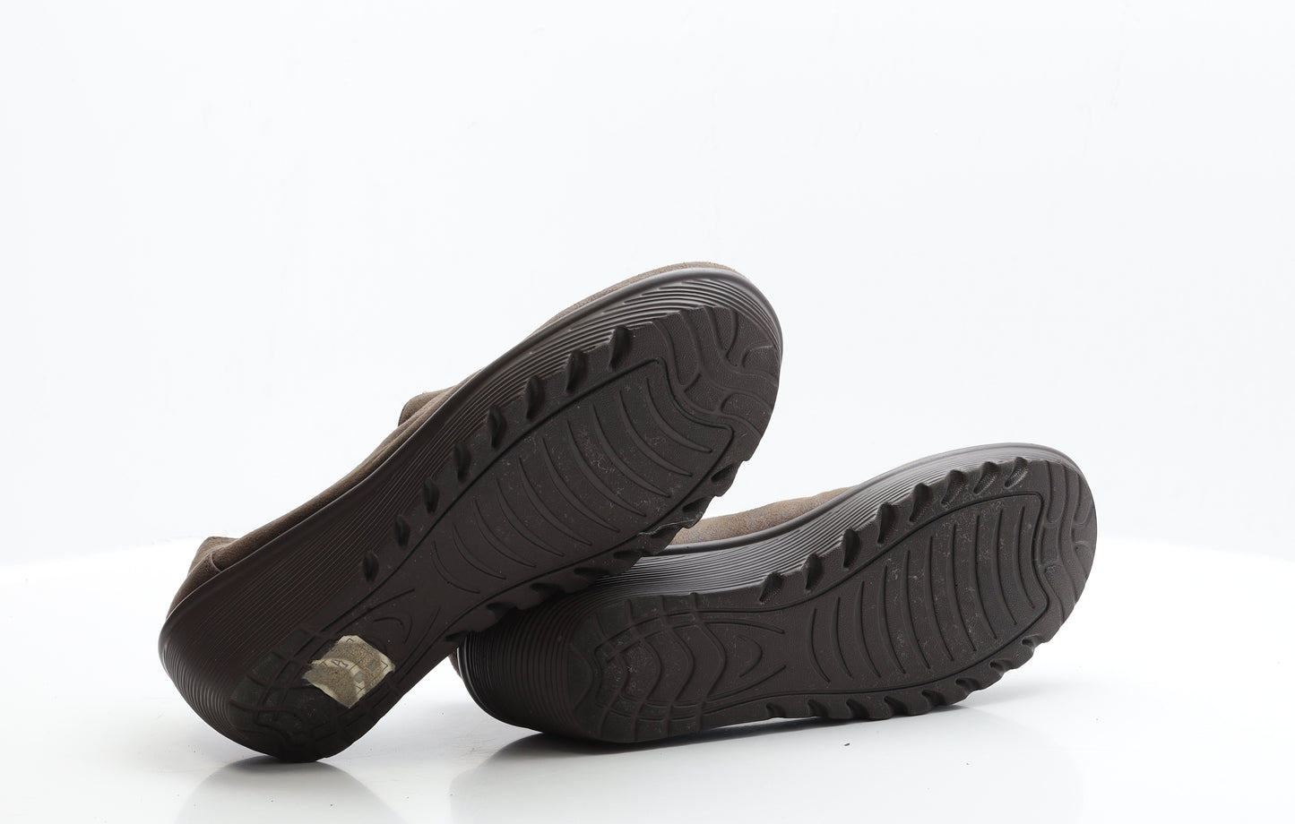 Preworn Womens Brown Faux Suede Bootie Boot UK 7 EUR 40