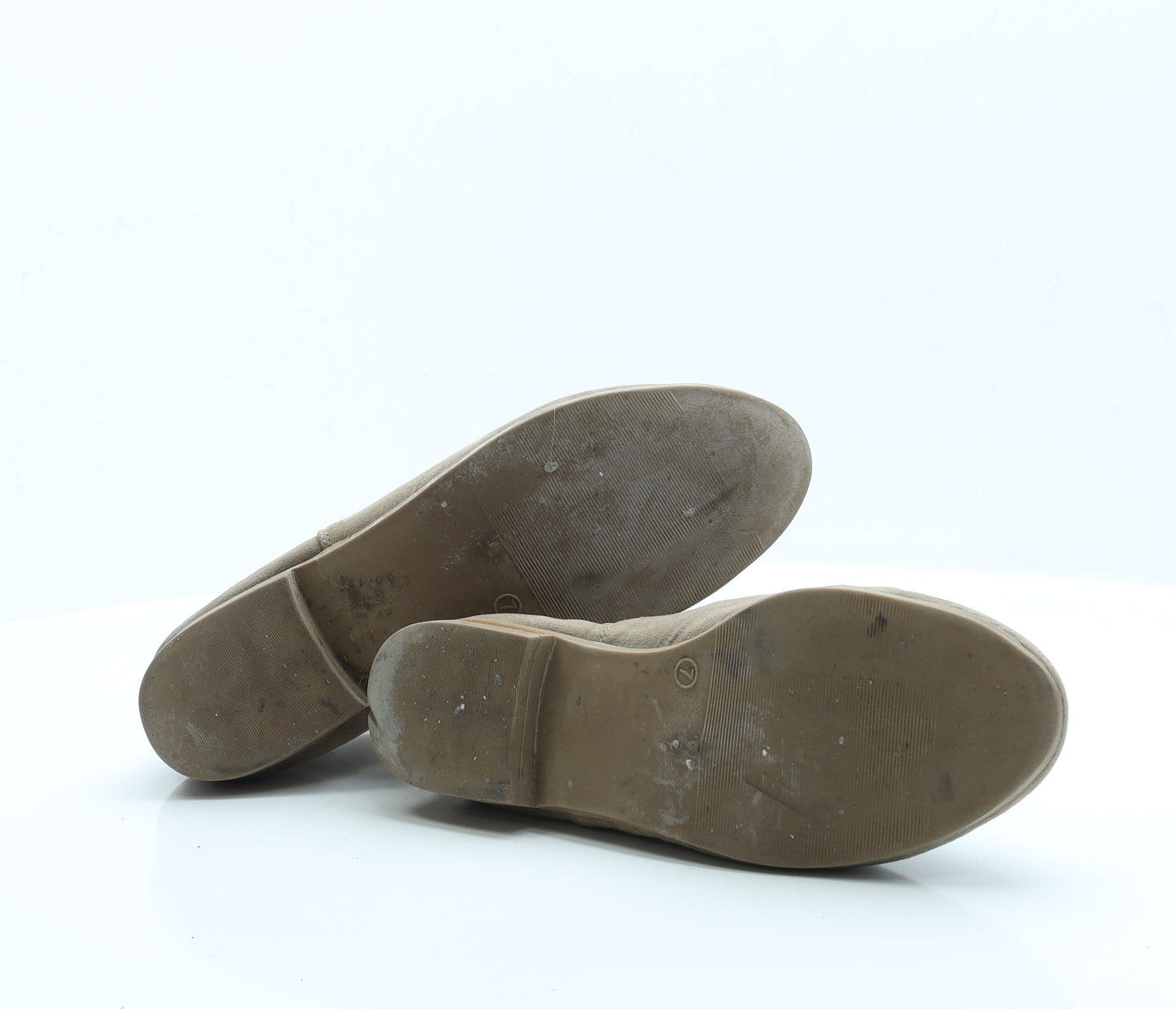 George Womens Brown Faux Fur Chelsea Boot UK 7