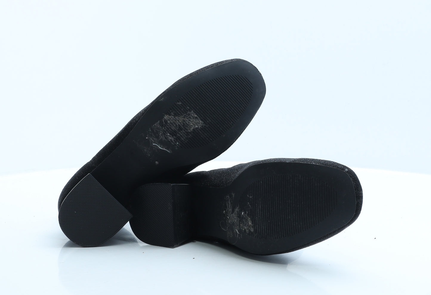 Primark Womens Black Polyester Bootie Boot UK 4 EUR 37