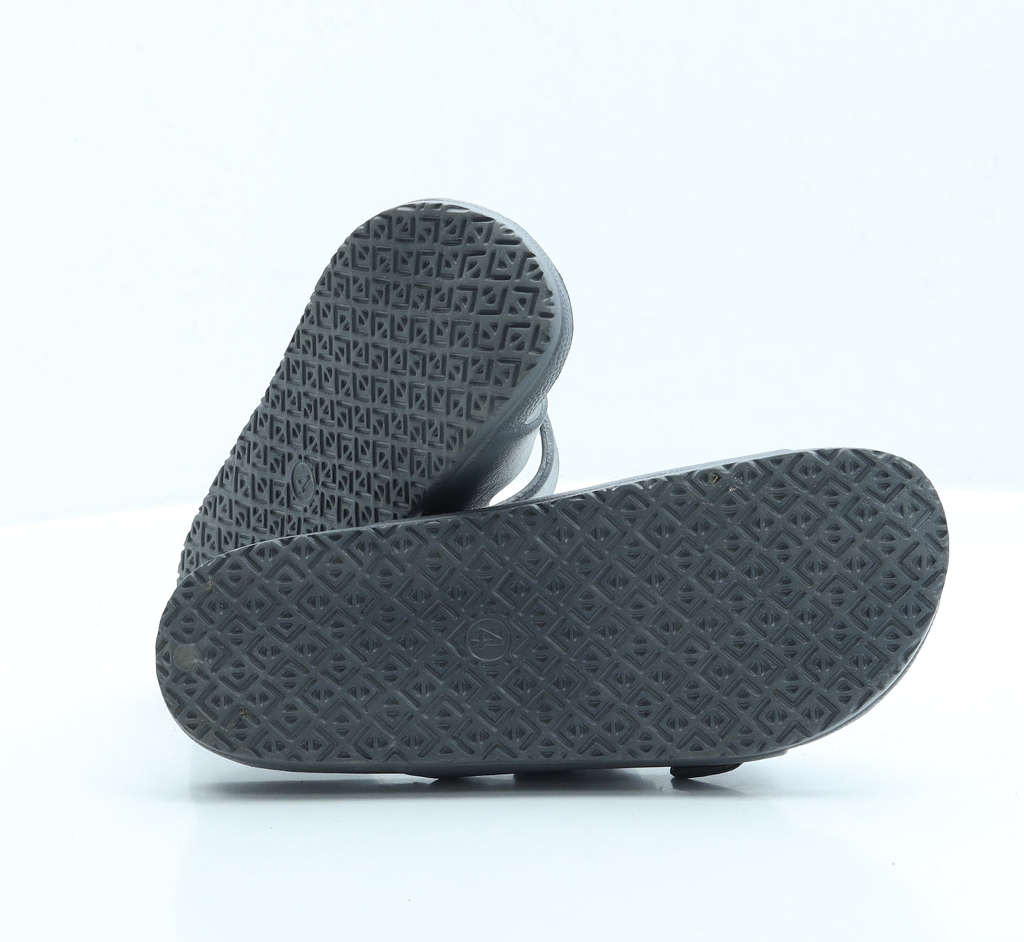 Marks and Spencer Womens Grey Rubber Slider Sandal UK 4